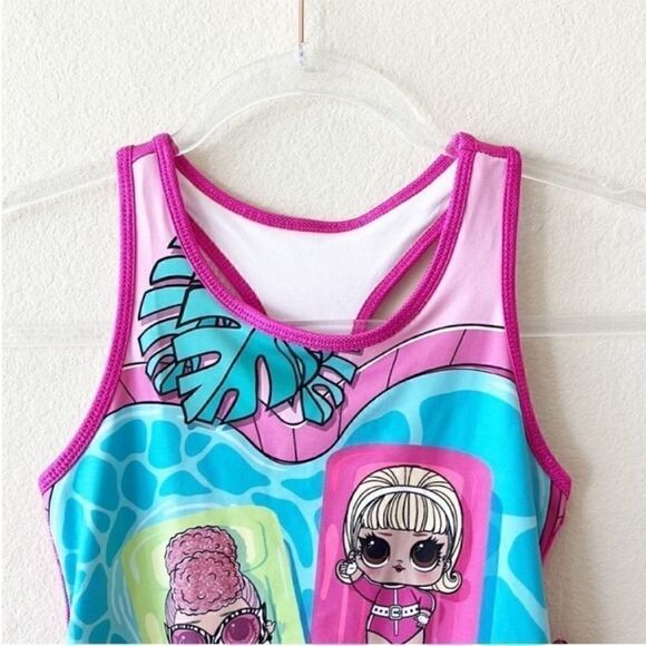 LOL Surprise Drag Racer and Yacht BB One Piece Swimsuit - Picture 2 of 9